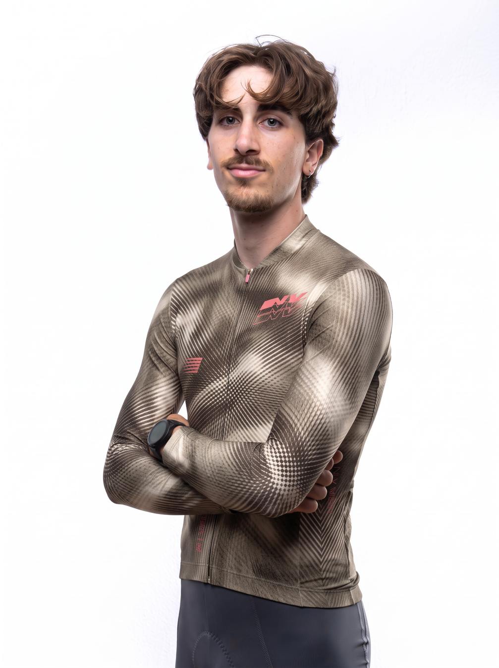Mirage Brass Jersey – Cycling Long Sleeve Race Fit