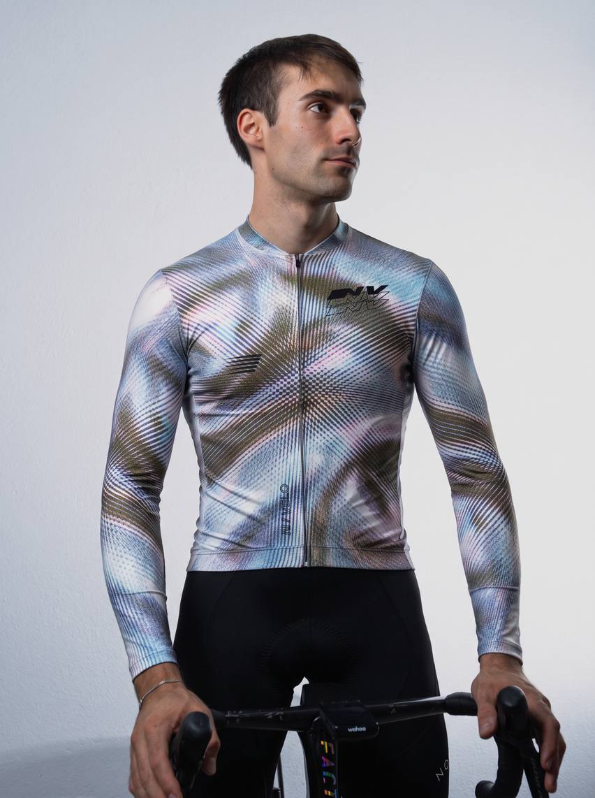 Mirage Chrome Jersey – Cycling Long Sleeve Race Fit
