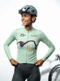 Haze Menthol Jersey – Cycling Long Sleeve Race Fit