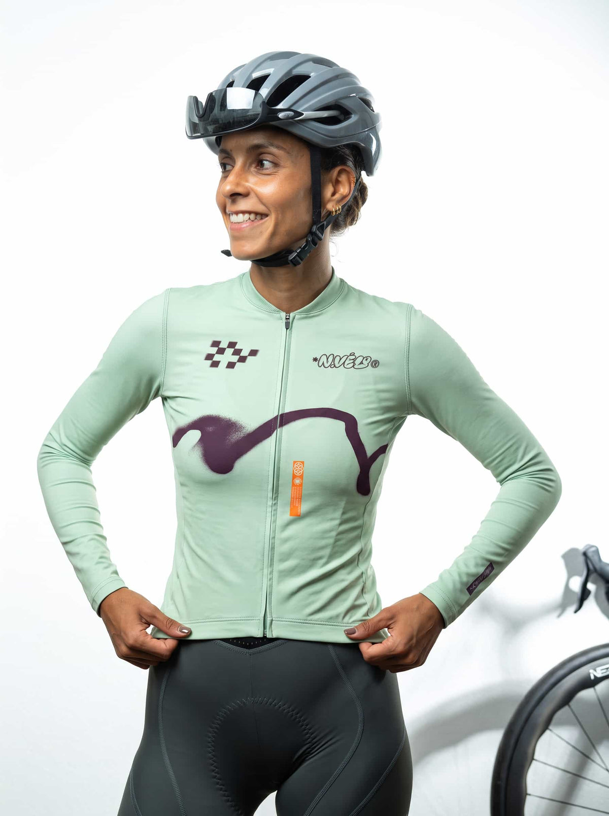 Haze Menthol Jersey – Cycling Long Sleeve Race Fit