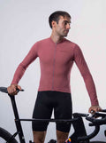 Pure Rosewood Jersey – Cycling Long Sleeve Race Fit
