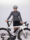 Pure Graphite Jersey – Cycling Long Sleeve Race Fit