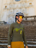 Haze Moss Jersey – Cycling Long Sleeve Race Fit