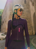 Haze Mulberry Jersey – Cycling Long Sleeve Race Fit