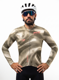 Mirage Brass Jersey – Cycling Long Sleeve Race Fit