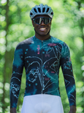 Bloom Viridian Jersey – Cycling Long Sleeve Race Fit