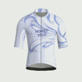 Futurist White Short Sleeve Jersey | Nomad Vélo